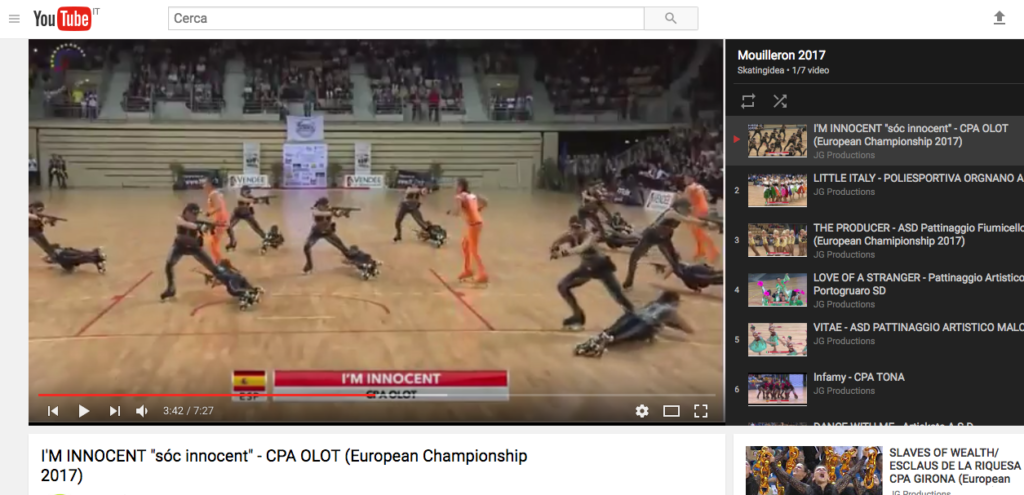 video del campionato europeo di MOuilleron 2017